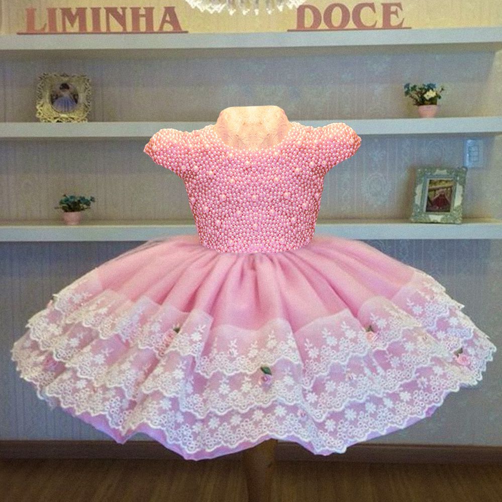 Vestido Bailarina luxo - Vestido de festa - Liminha Doce - Vestidos de  Festa Infantis e Mãe e Filha