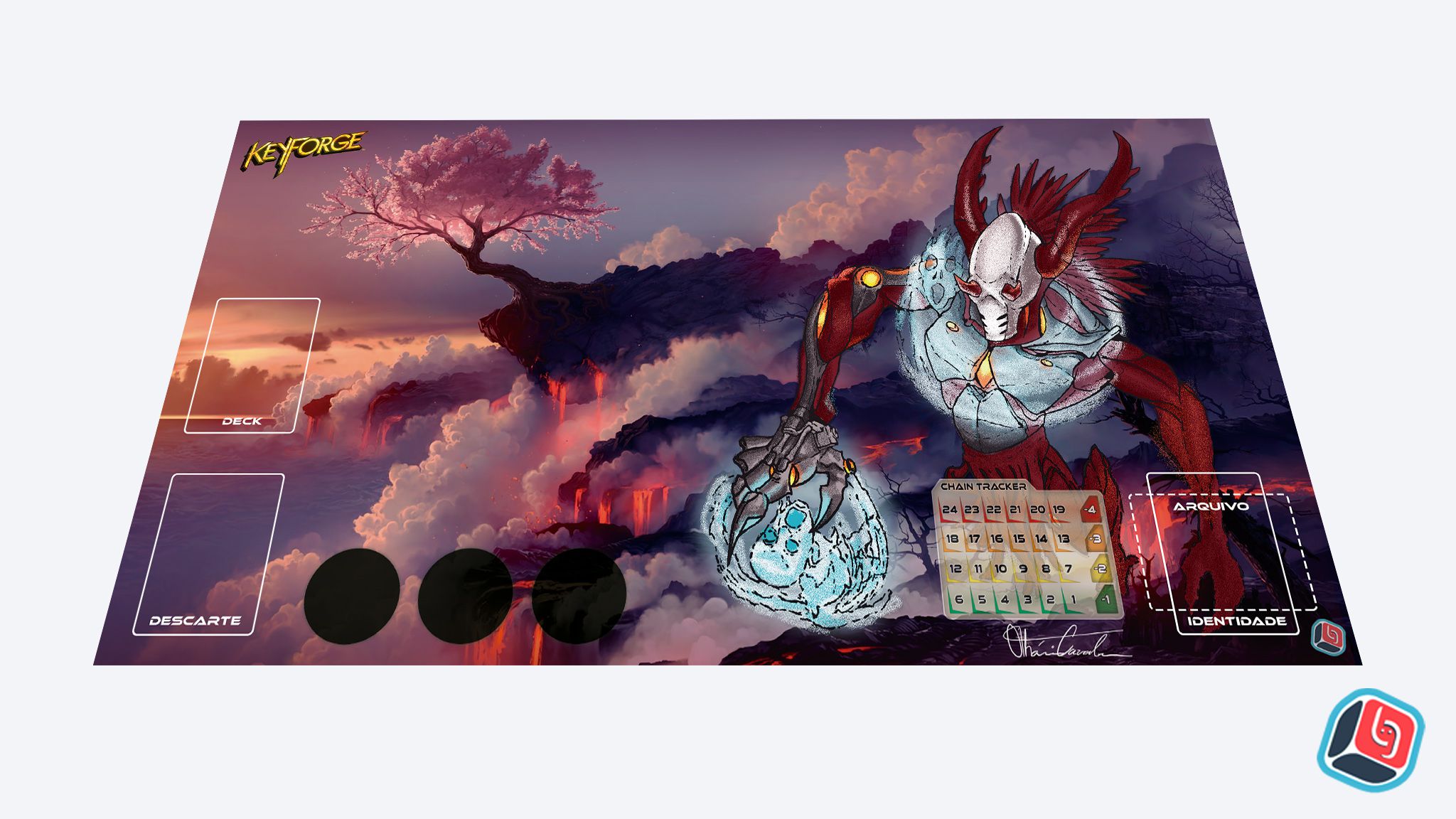 Playmat acessóriosBG Impressões 3D para Board Games