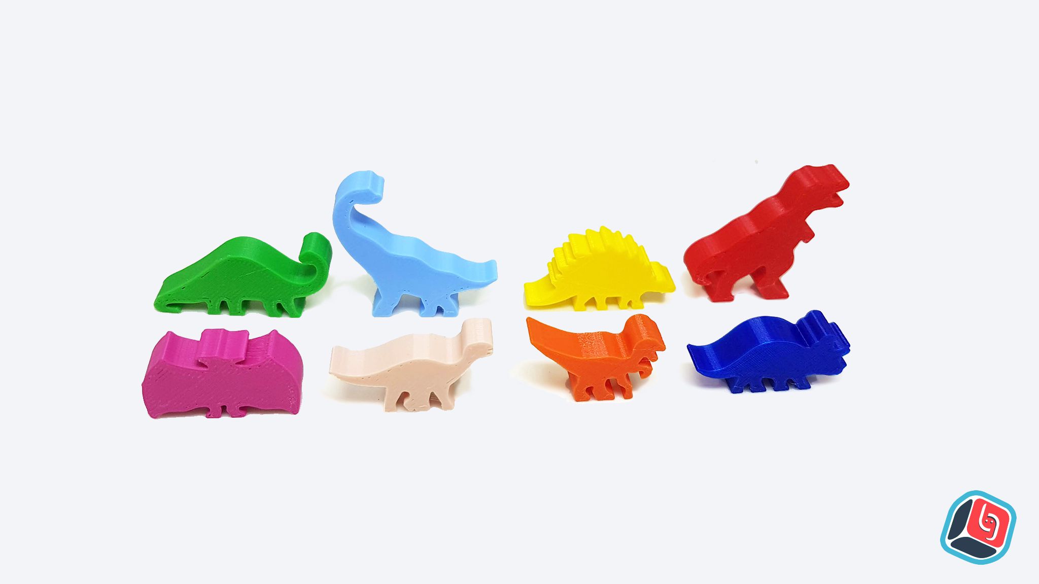 Kit de Meeples Ilha dos Dinossauros - acessóriosBG - Impressões 3D para  Board Games