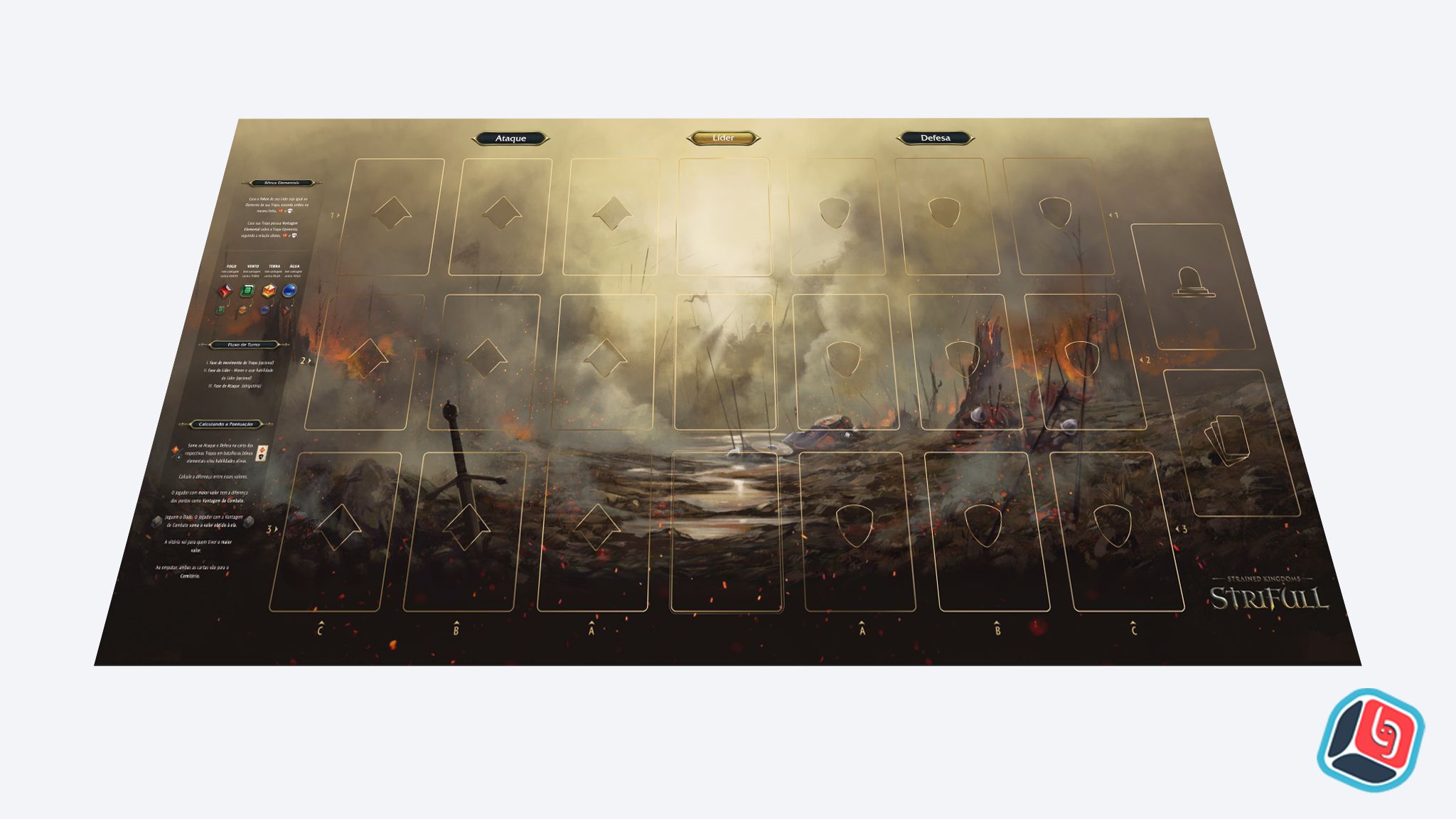 Playmat Barrage - 2 jogadores