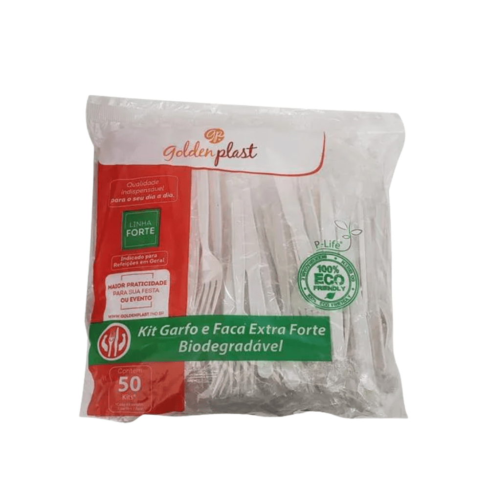 Kit Garfo E Faca 50 peças - Mec G Store