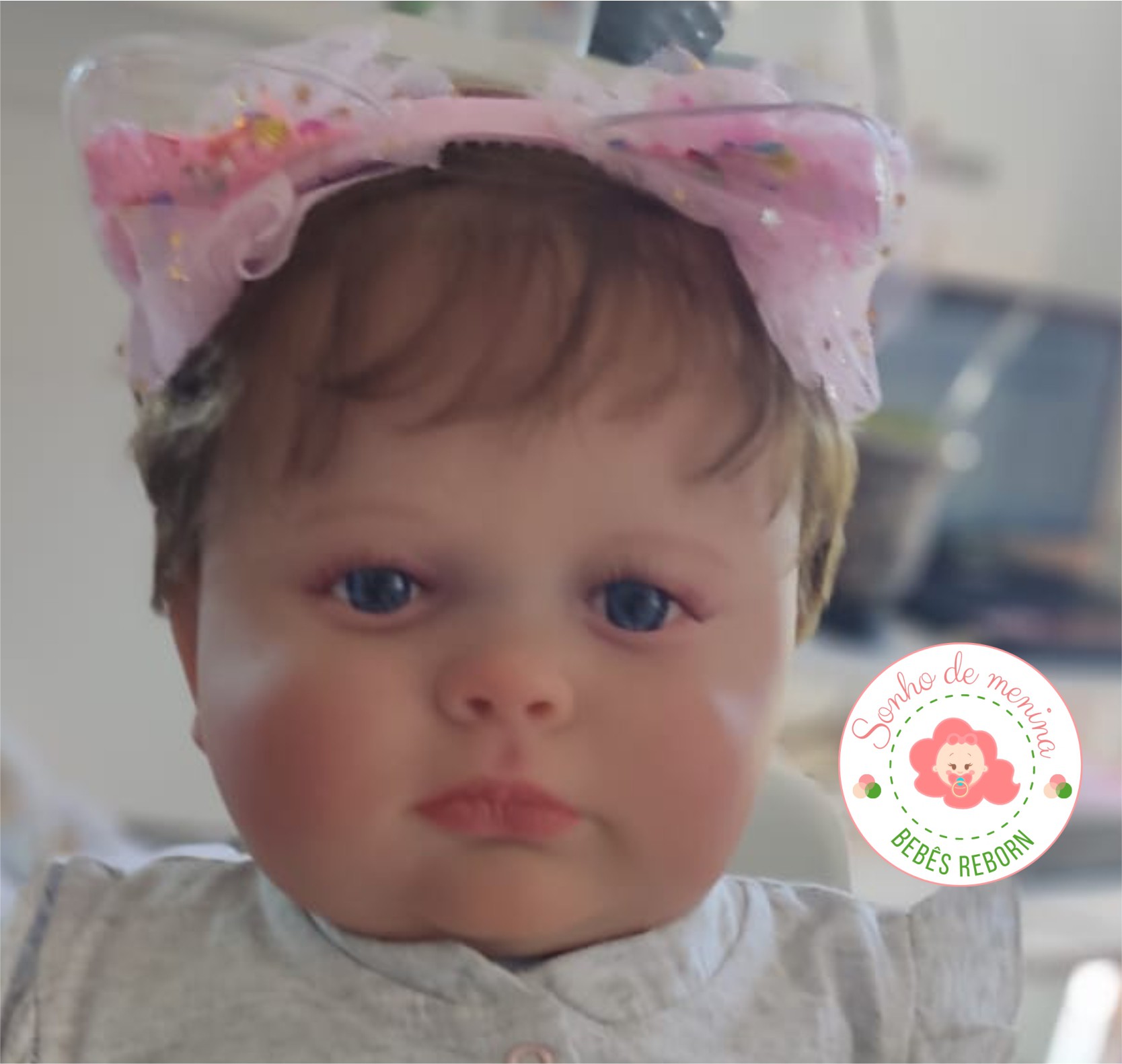 Bebê Reborn Realista Joseph - Sonho de Menina - Bebê Boneca Reborn