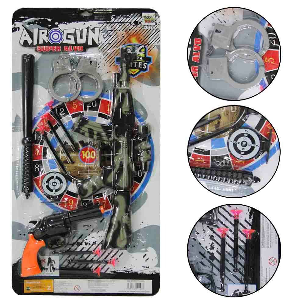 Kit arminha brinquedo nerf metralhadora e pistola barato e frete