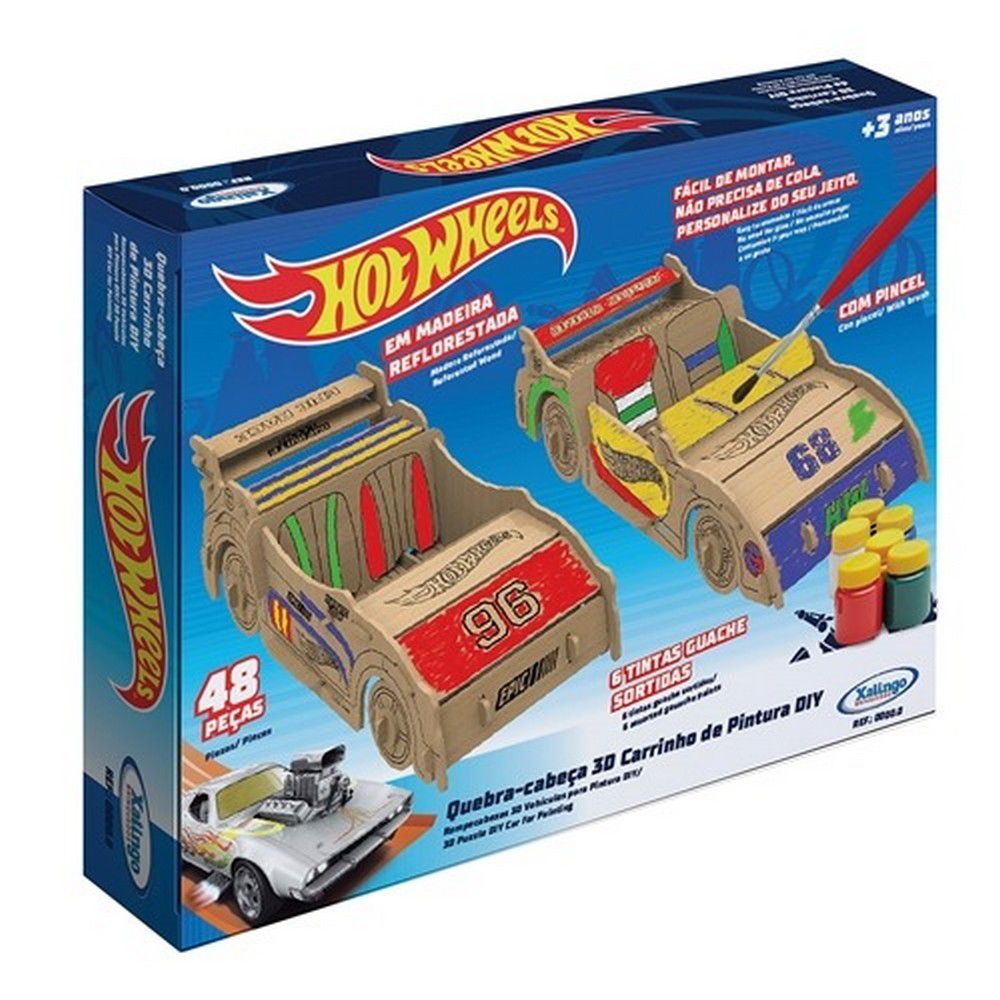 Jogo Blocos De Montar Infantil Brinquedo Diy Models Carros