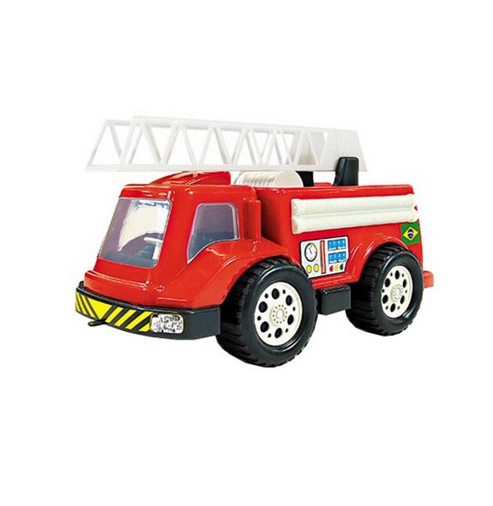 Brinquedo Infantil Caminhão Miniatura Super Frota Bombeiros