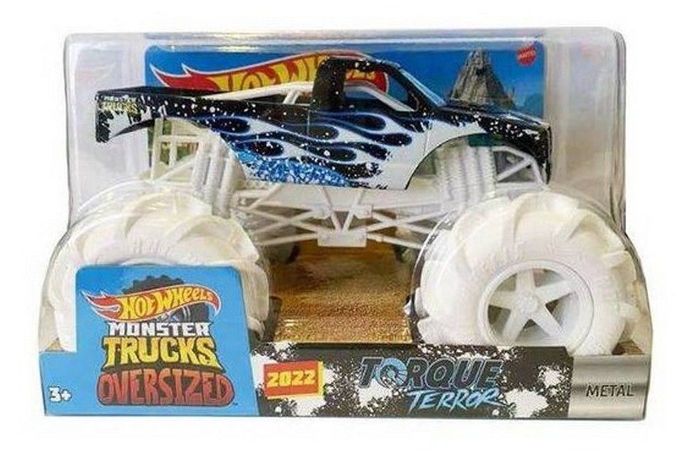 Hot Wheels 1:24 Monster Trucks Oversize Torque Terror 2022 em