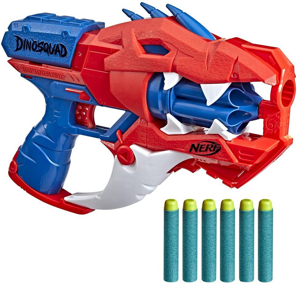 Brinquedo Lançador De Dardos Nerf Boa Rc-6 Arminha Hasbro