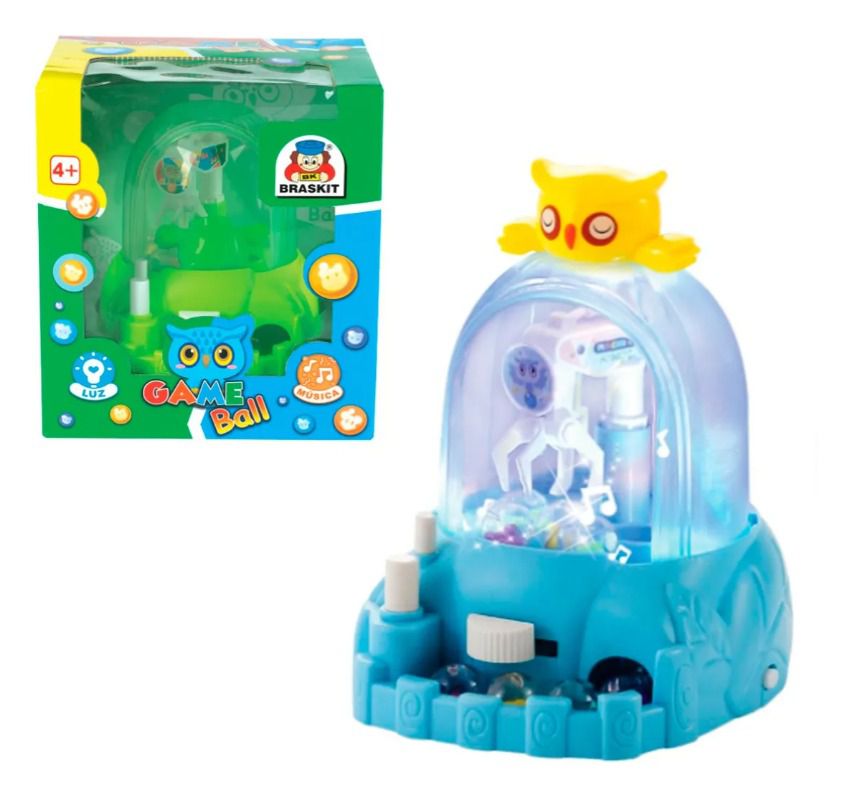 Brinquedo Jogo Infantil Fliperama Ball Com Musica - Braskit