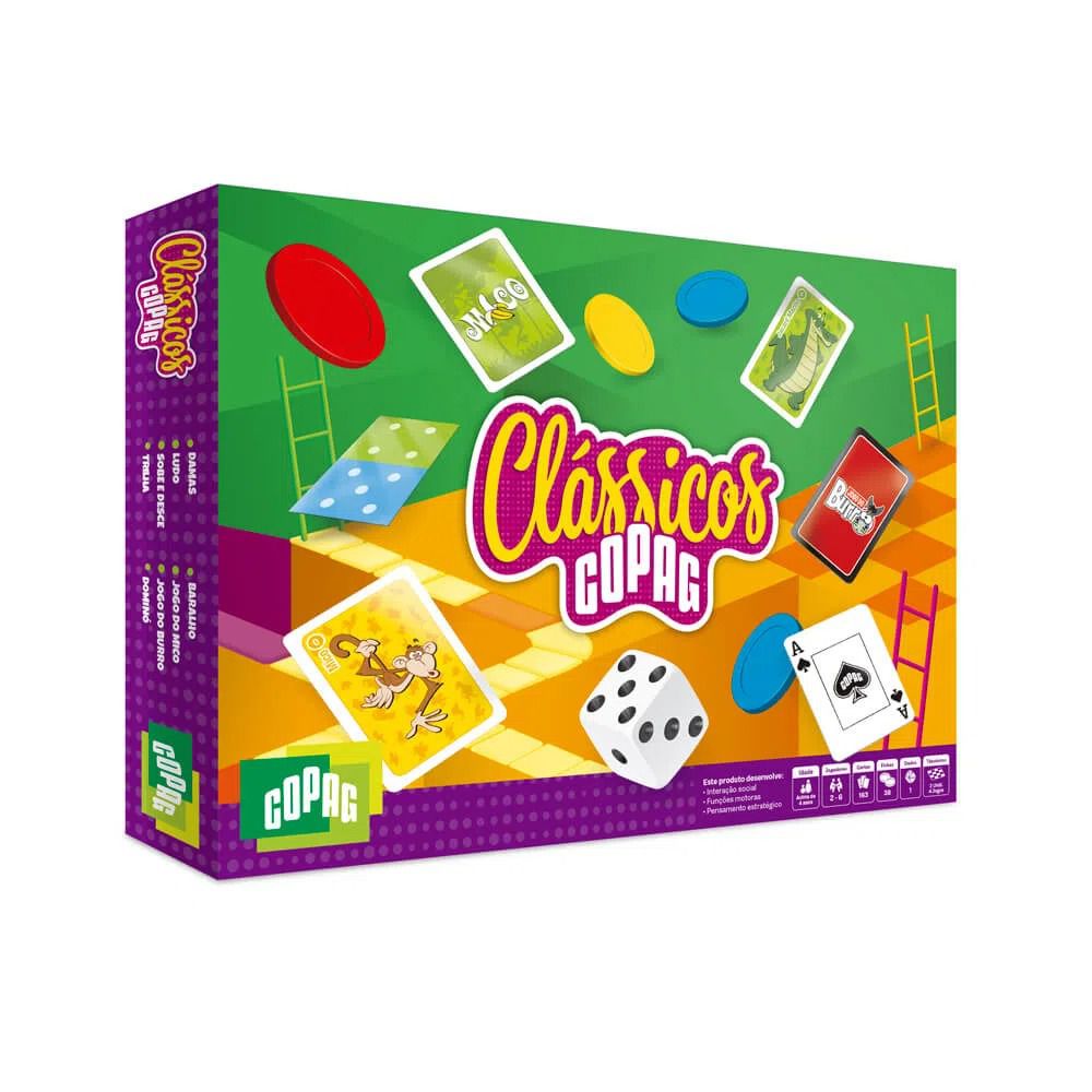 Kit Jogos De Tabuleiro Clássicos Para Viagem 8 Em 1 - Alfabay - Cubo Mágico  - Quebra Cabeças - A loja de Profissionais e Colecionadores!