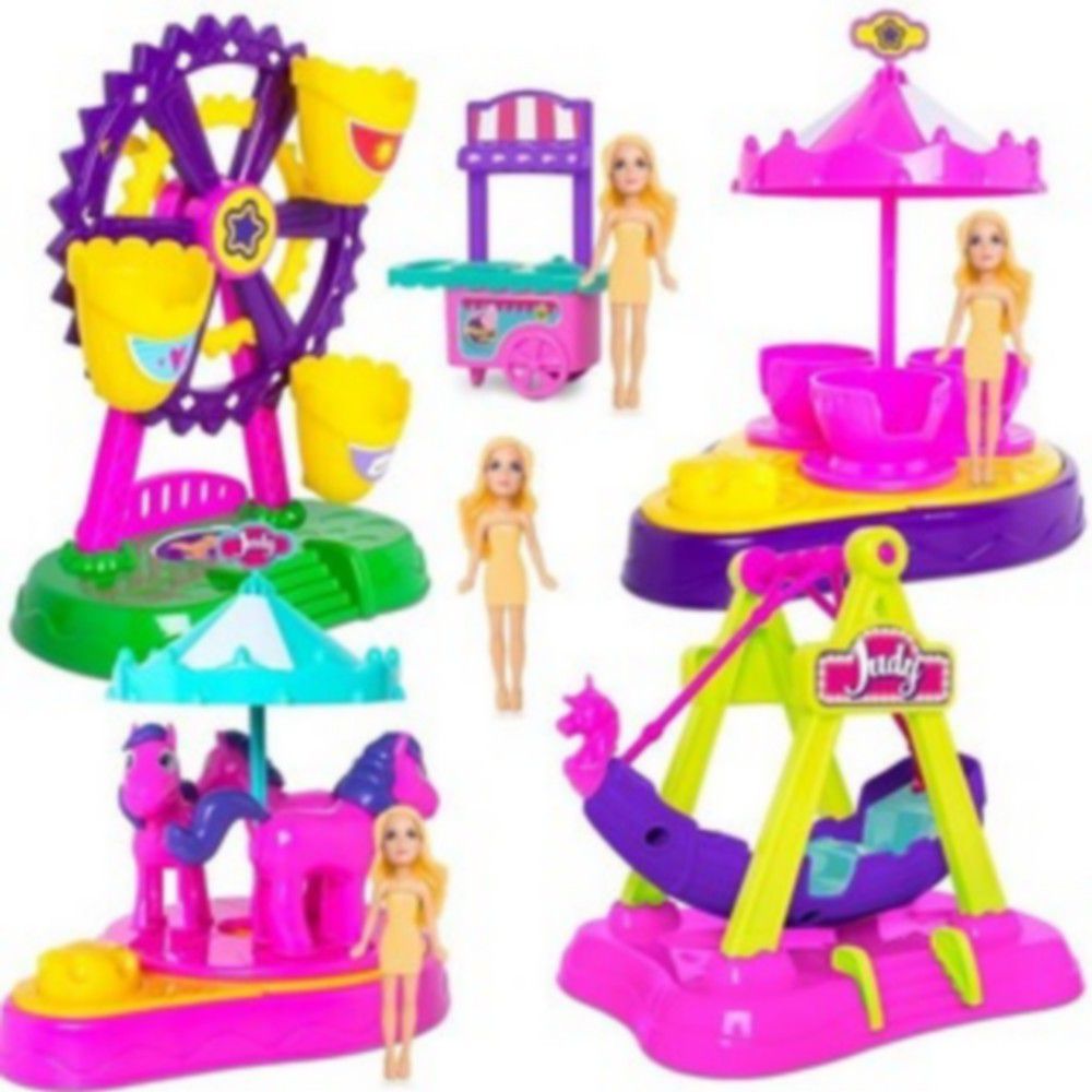 Boneca Polly Pocket E Seu Caminhão De Sorvetes Surpresas - Alfabay