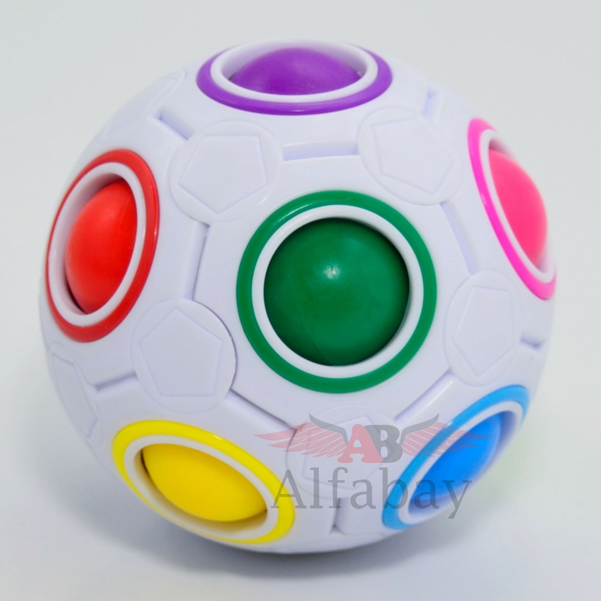 Jogo Mágico de Quebra-cabeça de Bola Rainbow Puzzle Ball Fidget