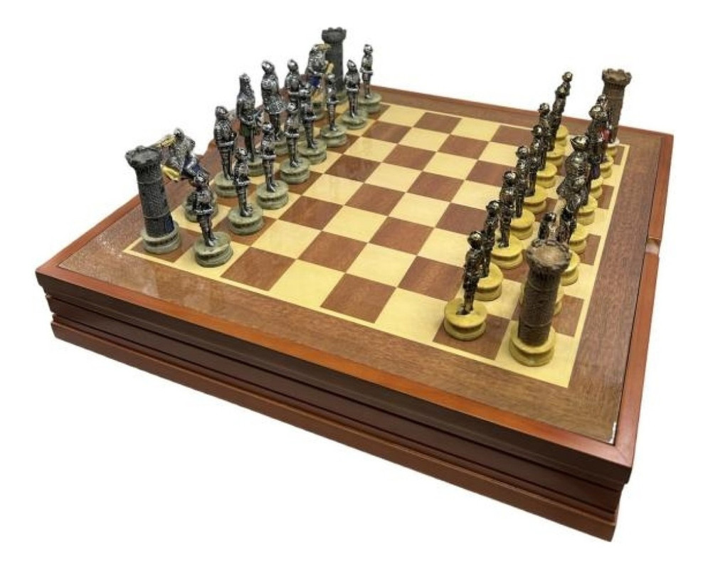 Tabuleiro de xadrez 3D #3D #xadrez #peçasdejogo #tabuleiro