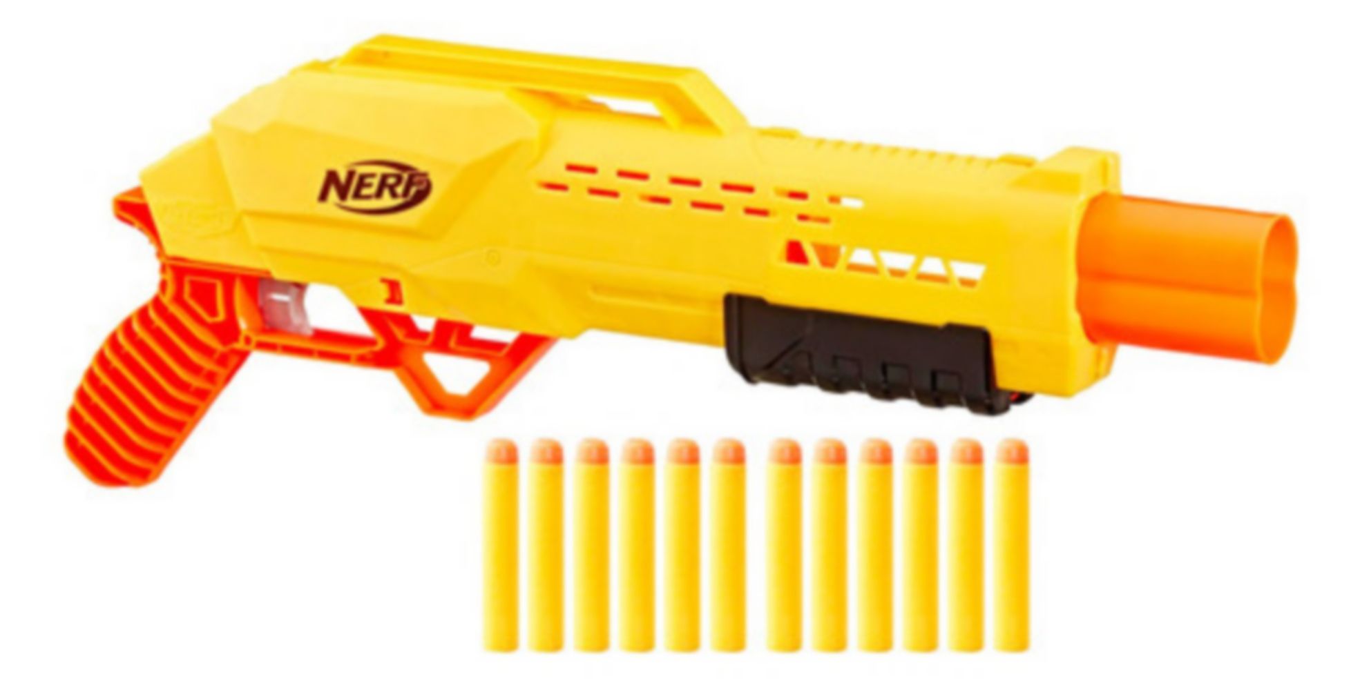 Lançador Nerf Arminha De Brinquedo Pistola Dardos Tambor