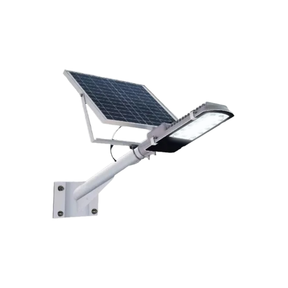 Luminária Publica De Poste Solar 200W LED Com Placa Voltaica Auto Reca Sustenta Led A maior