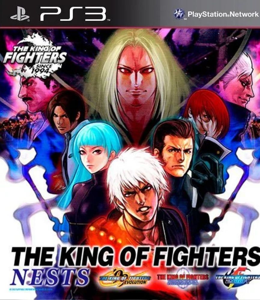 Pôsteres clássicos do King of Fighters, coleção de personagens