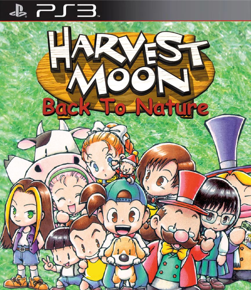 Harvest Moon Back to Nature (Clássico Ps1) Midia Digital Ps3 - WR