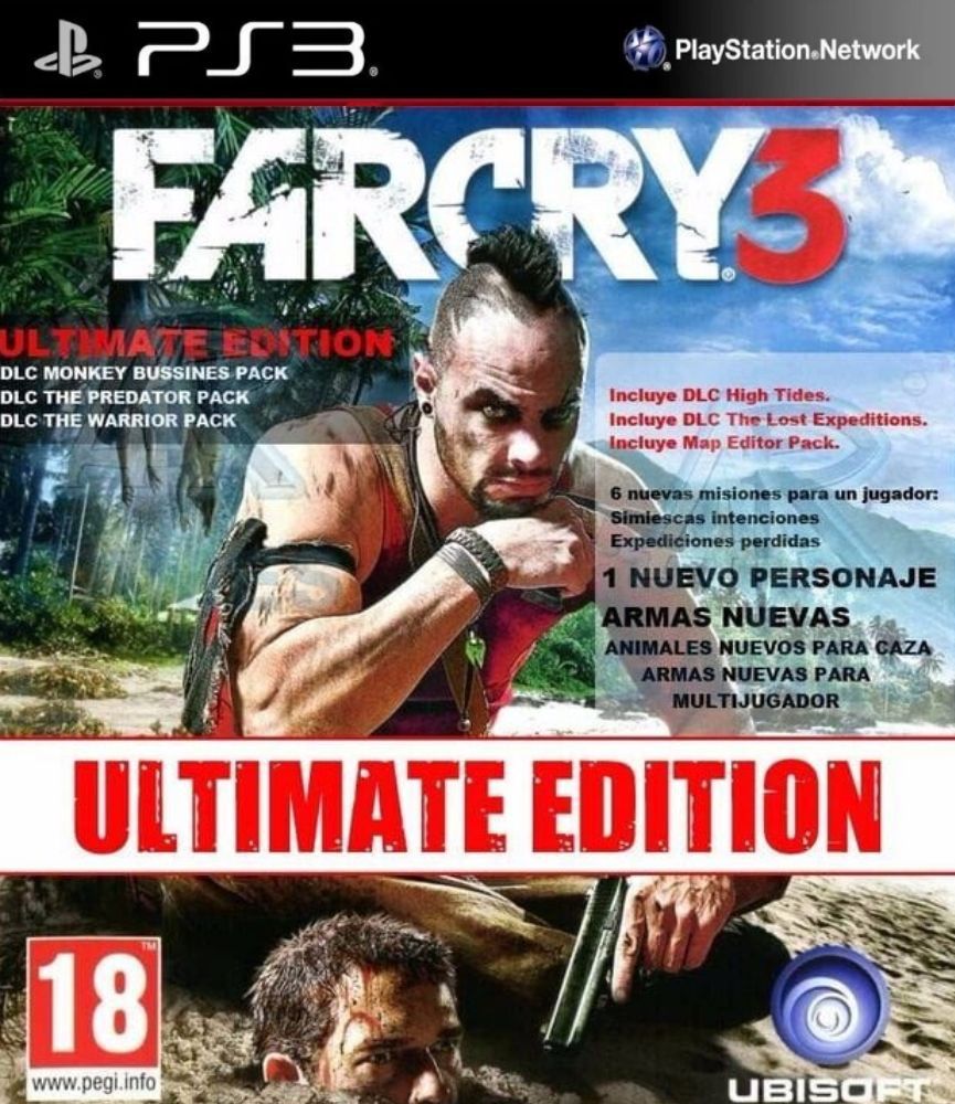 Jogo Far Cry 3 + Far Cry 4 Double Pack - PS3
