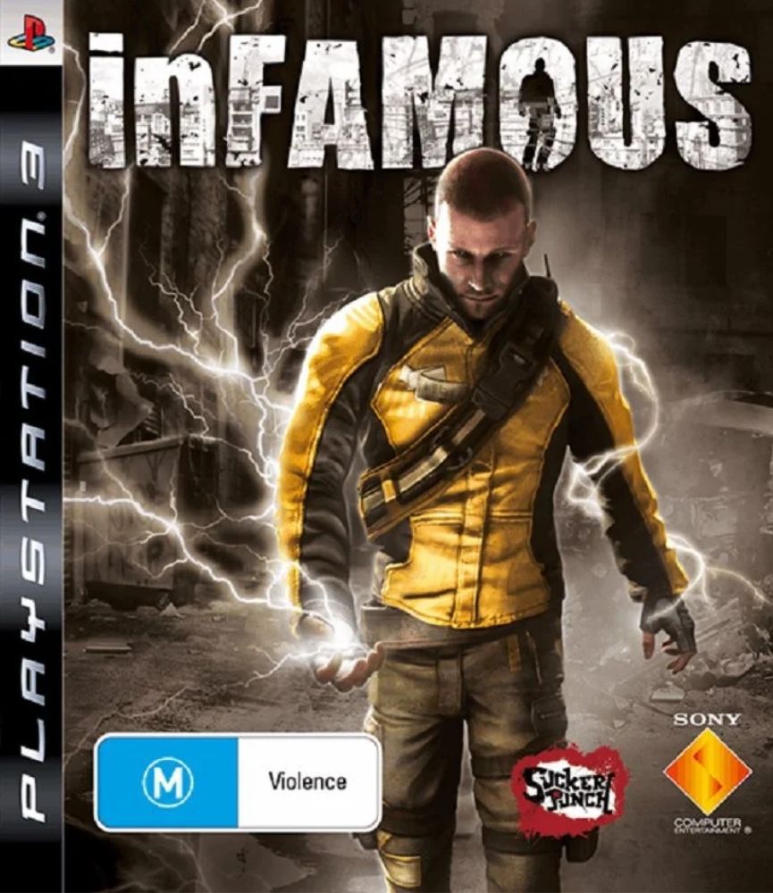 Jogo Infamous - Platinum - Ps3 - Mídia Física Original