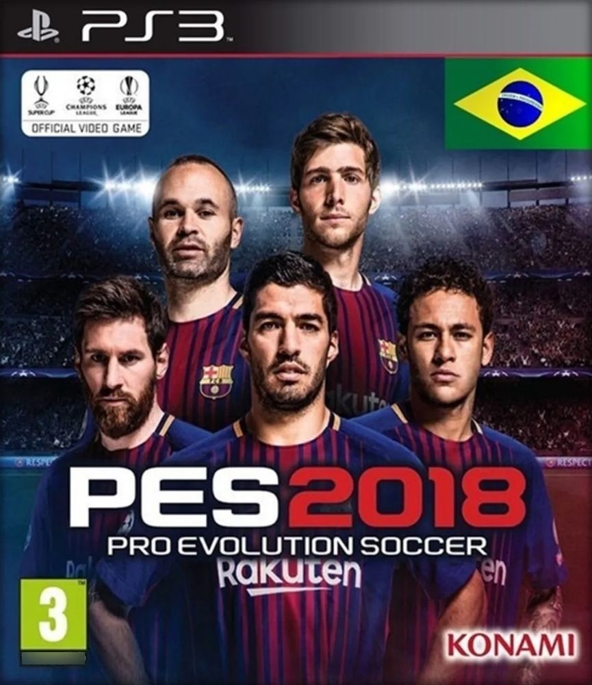 PRO EVOLUTION SOCCER 2018 Midia Digital Xbox 360 PES18 - Wsgames