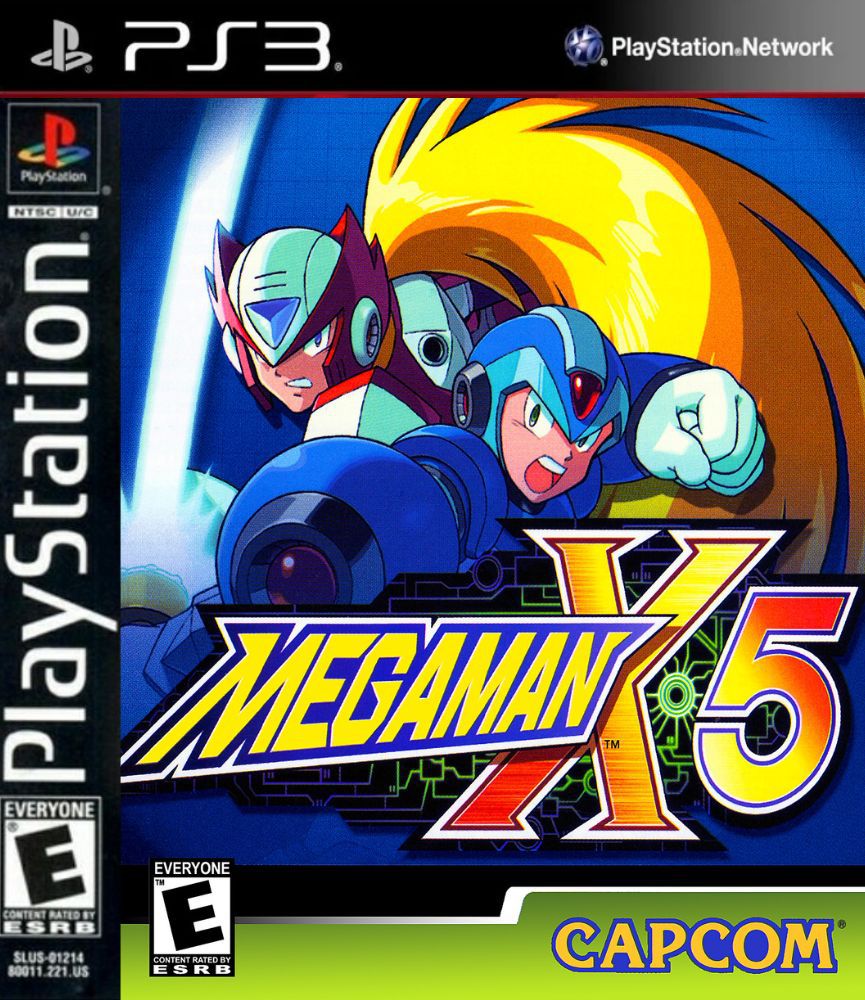 Mega Man X5 (Clássico Ps1) Mídia Digital Ps3 - WR Games Os melhores jogos  estão aqui!!!!