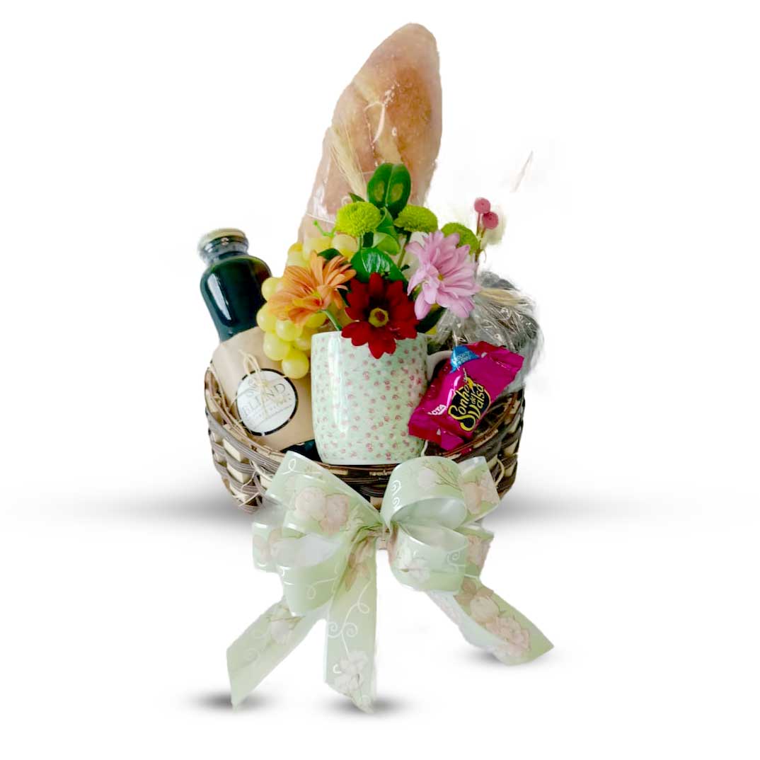 Cesta de Café da Manhã | BlendFloricultura - Blend Floricultura | Flores,  Cestas e Presentes Especiais | WhatsApp Delivery: (11) 9.6835-2782