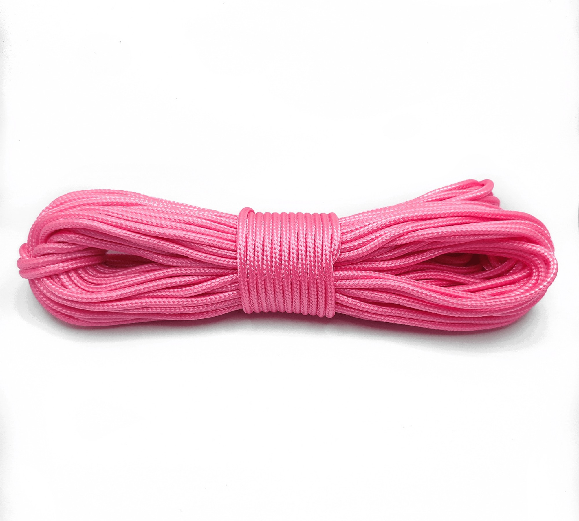 E.L. Wood Braiding Company 425 Paracord - Jet Black, 100 FT, Made In USA