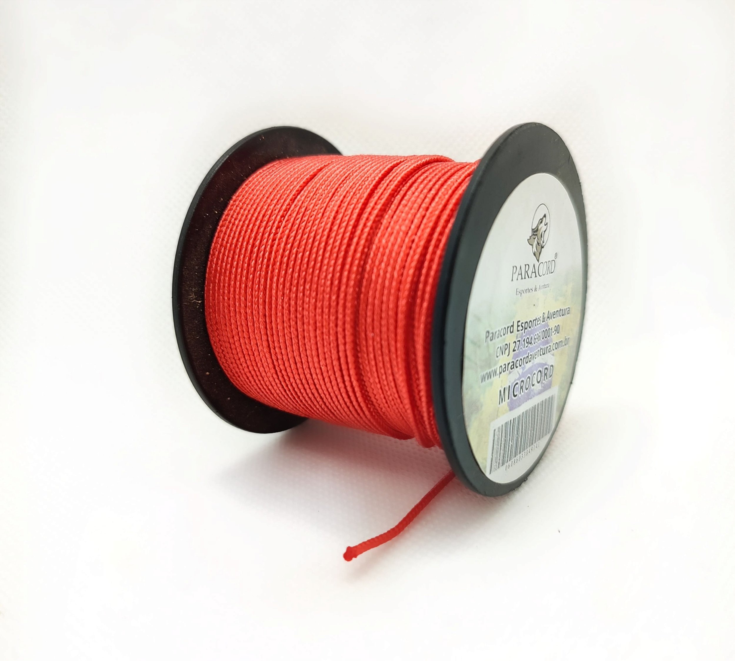 Microcord 1mm Carretel 30m Paracord Aventura - Escolher Cor