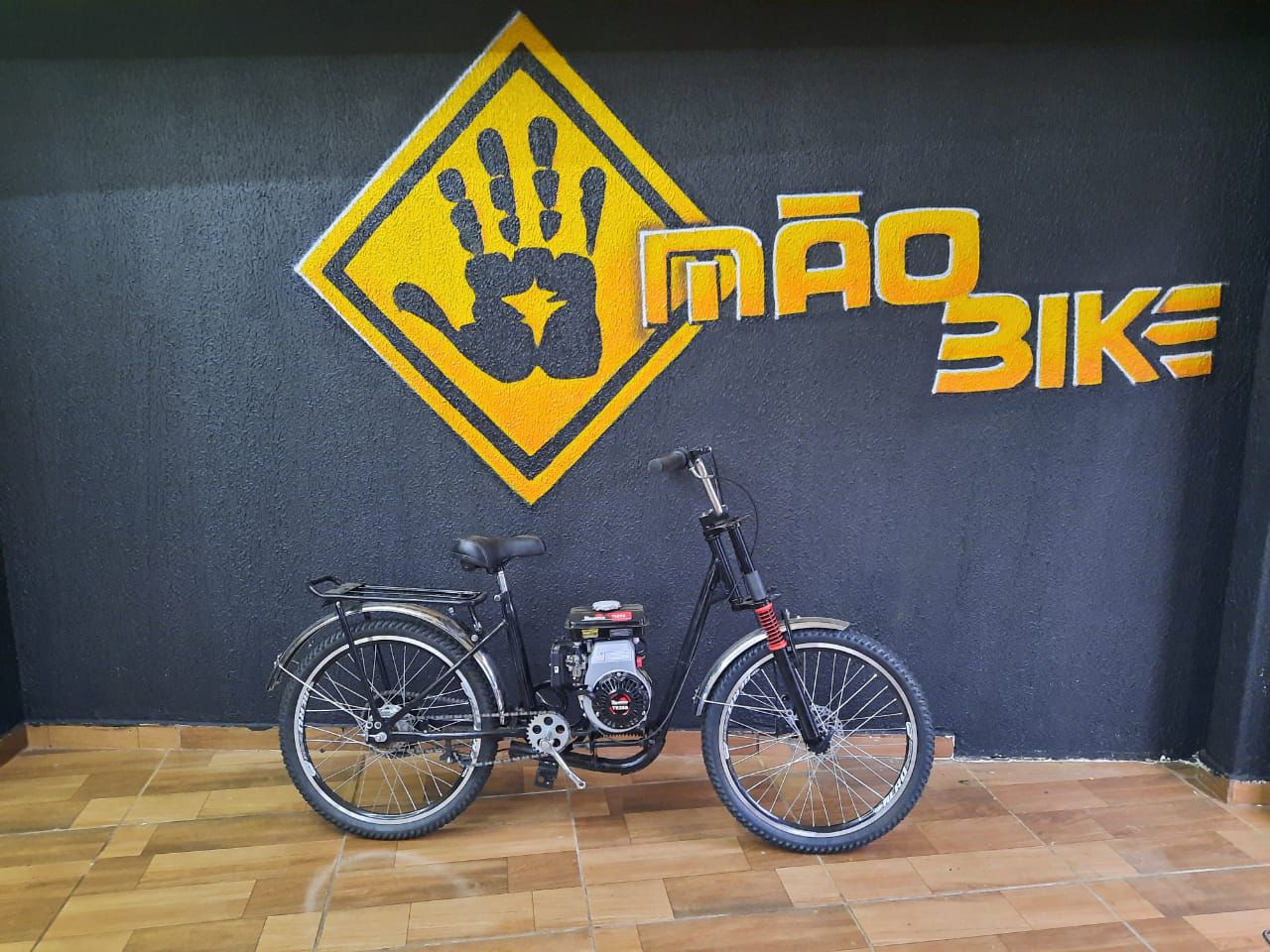 Bicicleta Motorizada 80CC 4 Tempos Mão Bikes Aro 24 - Mão Bikes Ribeirão  Preto-SP