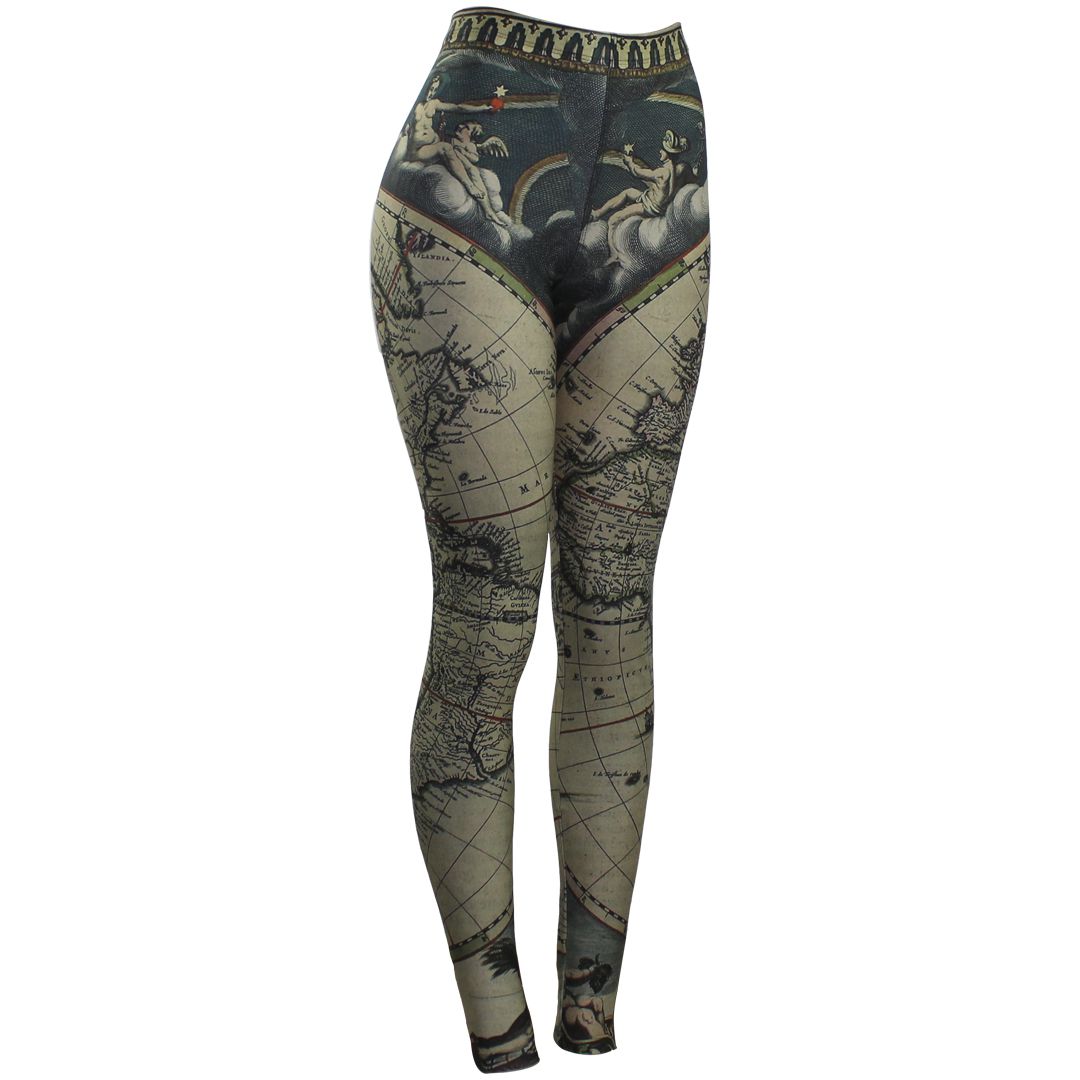 Legging Feminina Bloody Maps - Bloody Hell Wear - Bloody Hell Clothing -  Site Oficial - Vestuário Underground