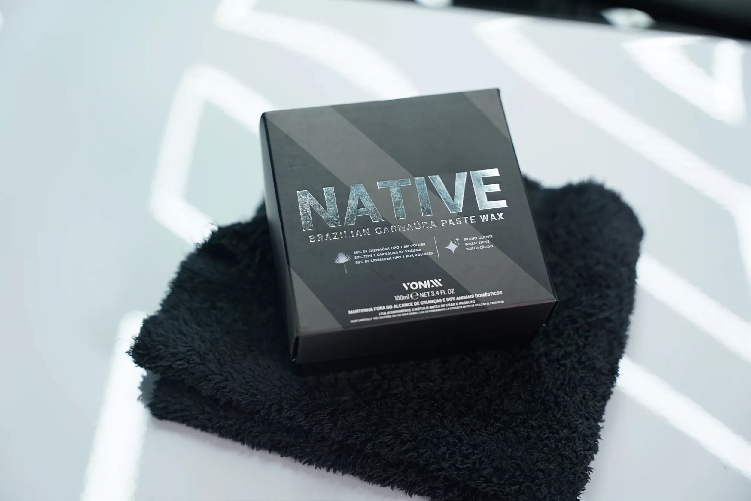 NATIVE Paste Wax Black Edition 100ml Vonixx – Carnaúba - Stars