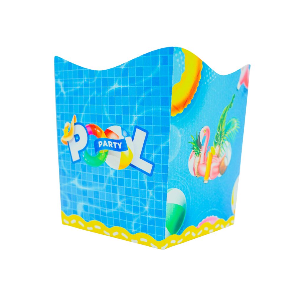 Kit Festa Pool Party Azul - Decoração Infantil