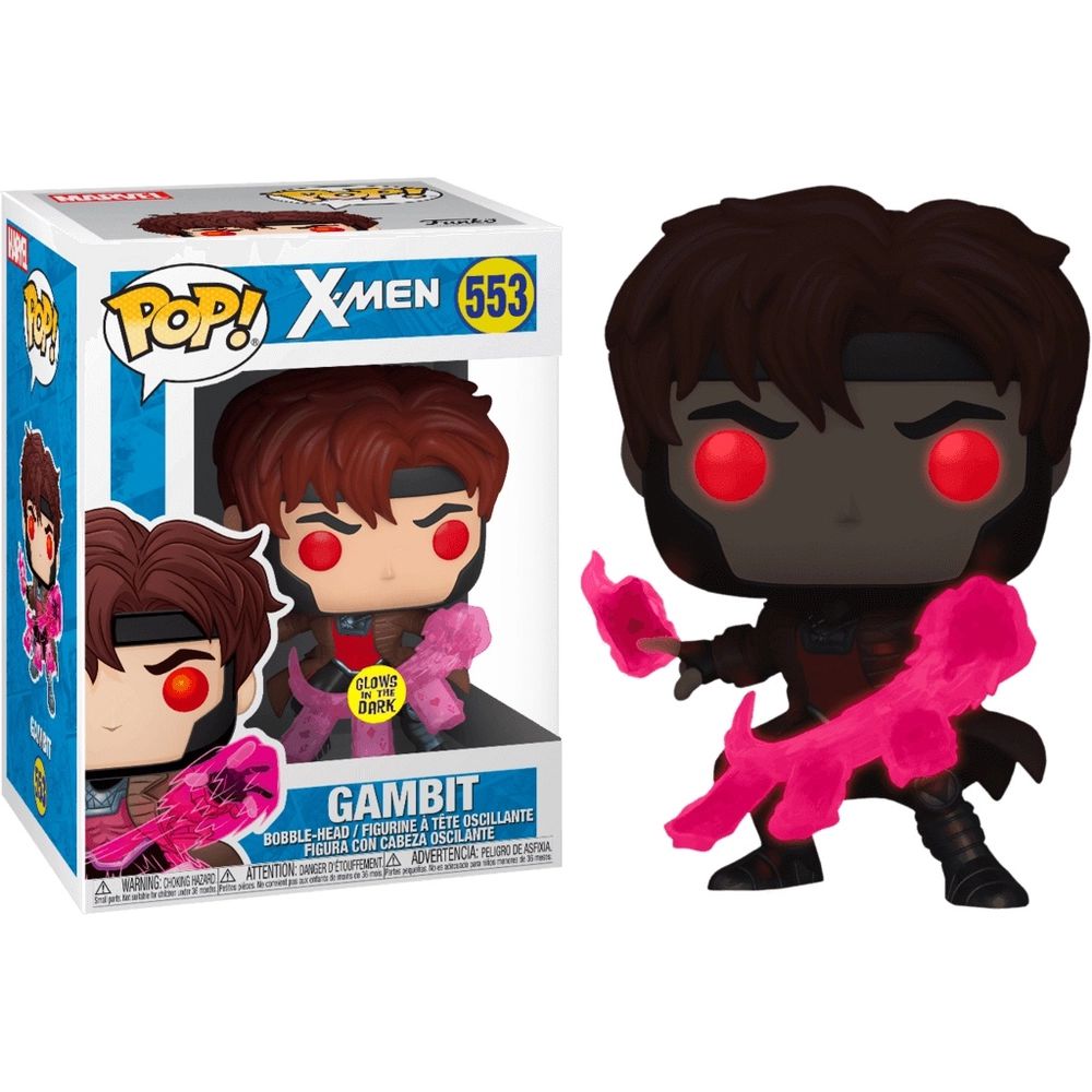 Funko Pop! Marvel X-men Gambit 554 Exclusivo Original Colecionavel - Moça  do Pop - Funko Pop é aqui!