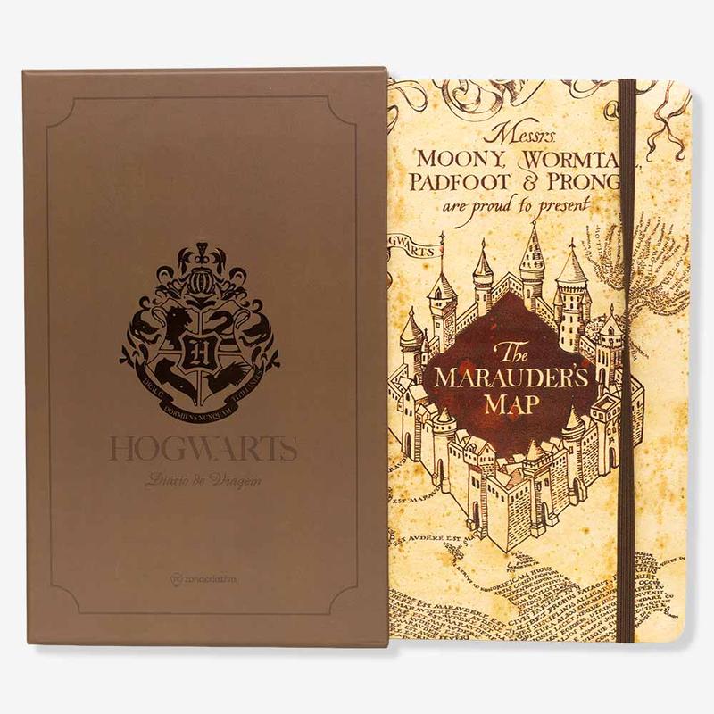 Caderno de Viagem Mapa do Maroto - Harry Potter 10073699 - TS Toys