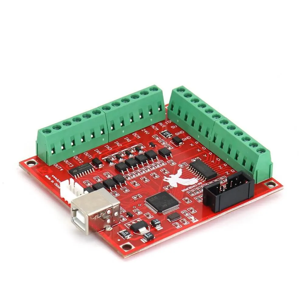 Interface Controladora 4 Eixos USB para MACH3 - Eletrogate - 12 anos!