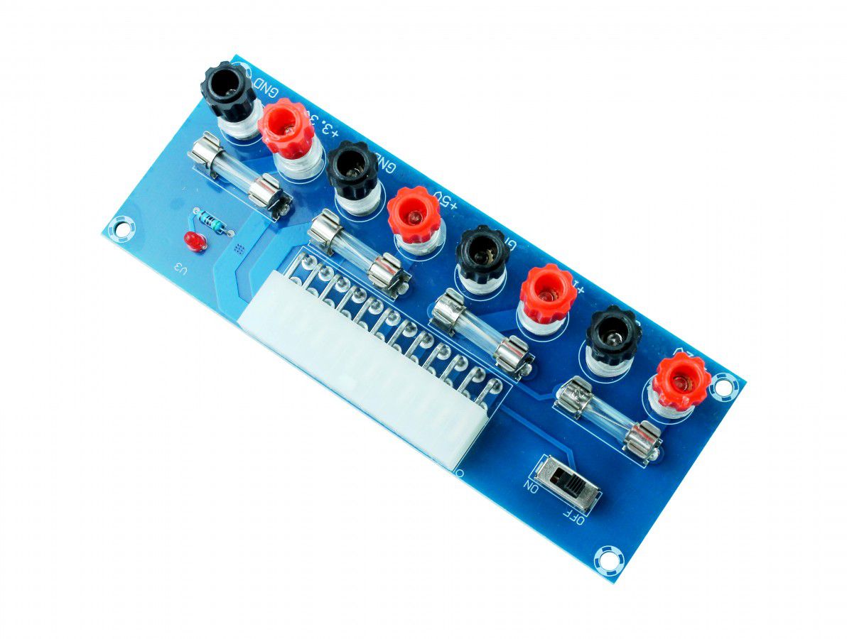 Módulo Adaptador com Terminais para Fonte ATX - XH-M229 - Eletrogate |  Arduino, Robótica, IoT, Apostilas e Kits