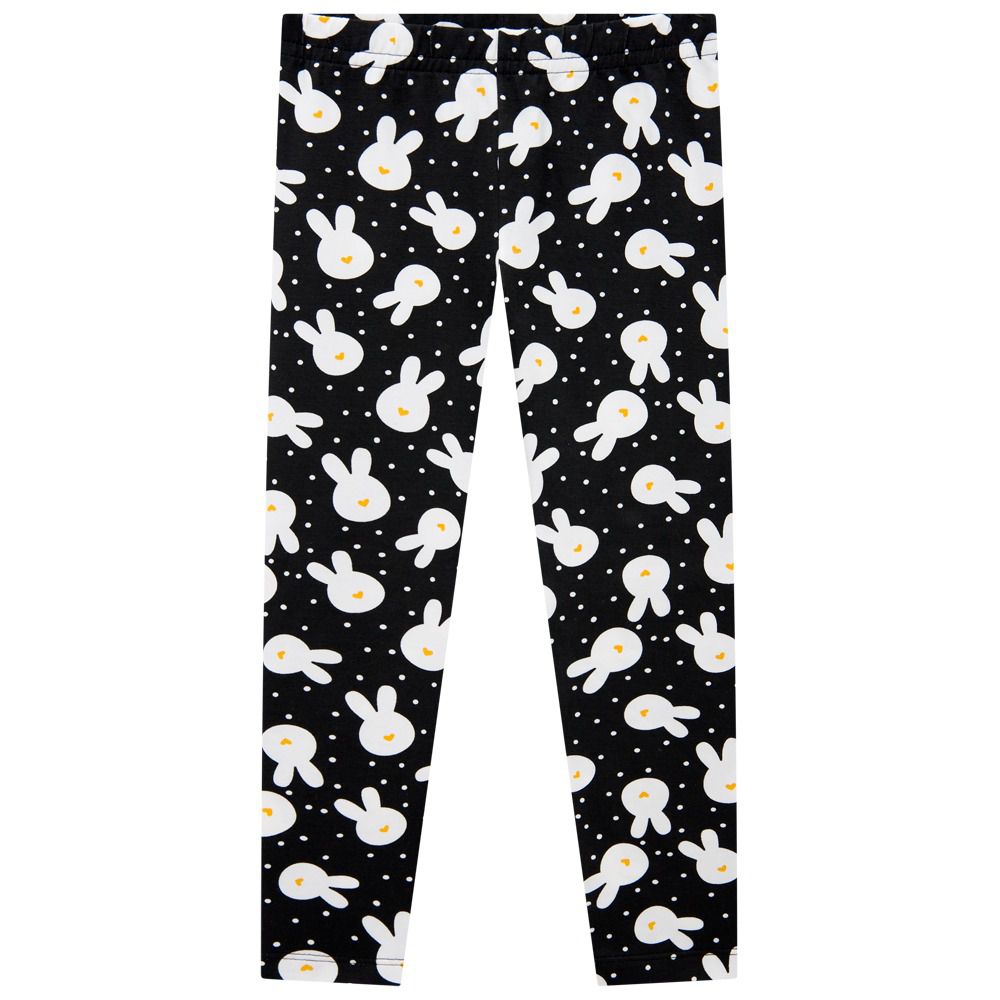 Calça legging infantil menina em cotton Brandili - Brandili