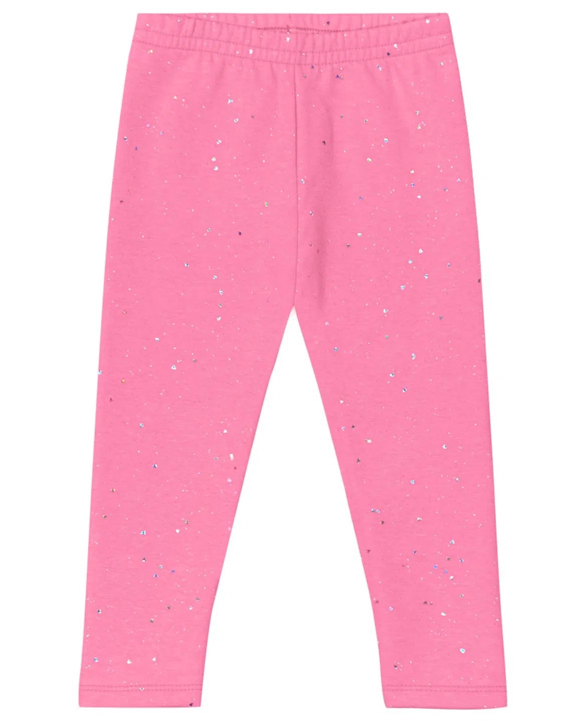 Calça legging infantil menina em molecotton Brandili - Brandili