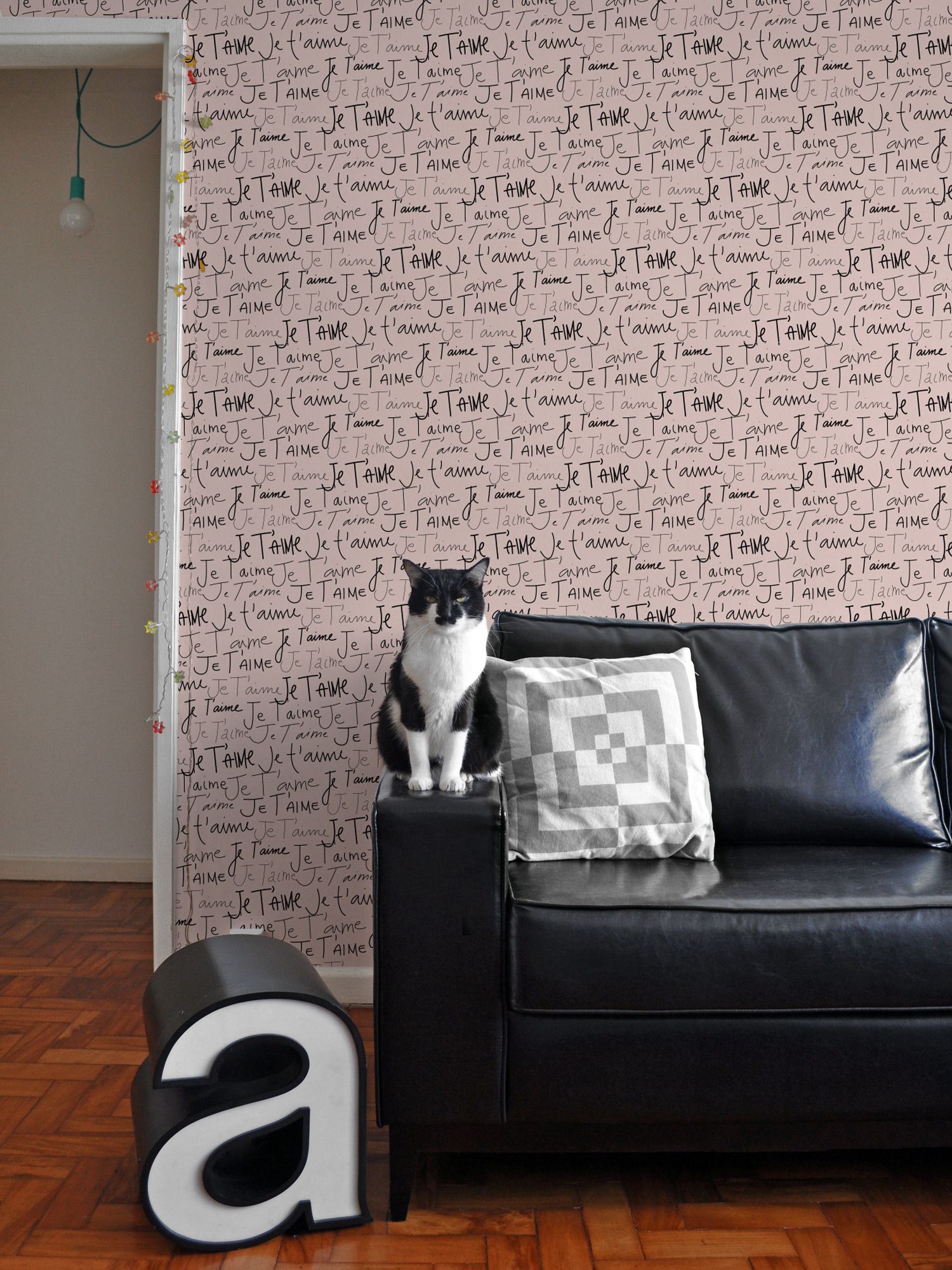 Autocolante de parede Cat Noir