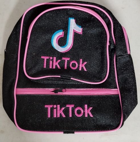 Mochila Tik Tok Infantil Menina Escolar De Costas Linda Parly Baby