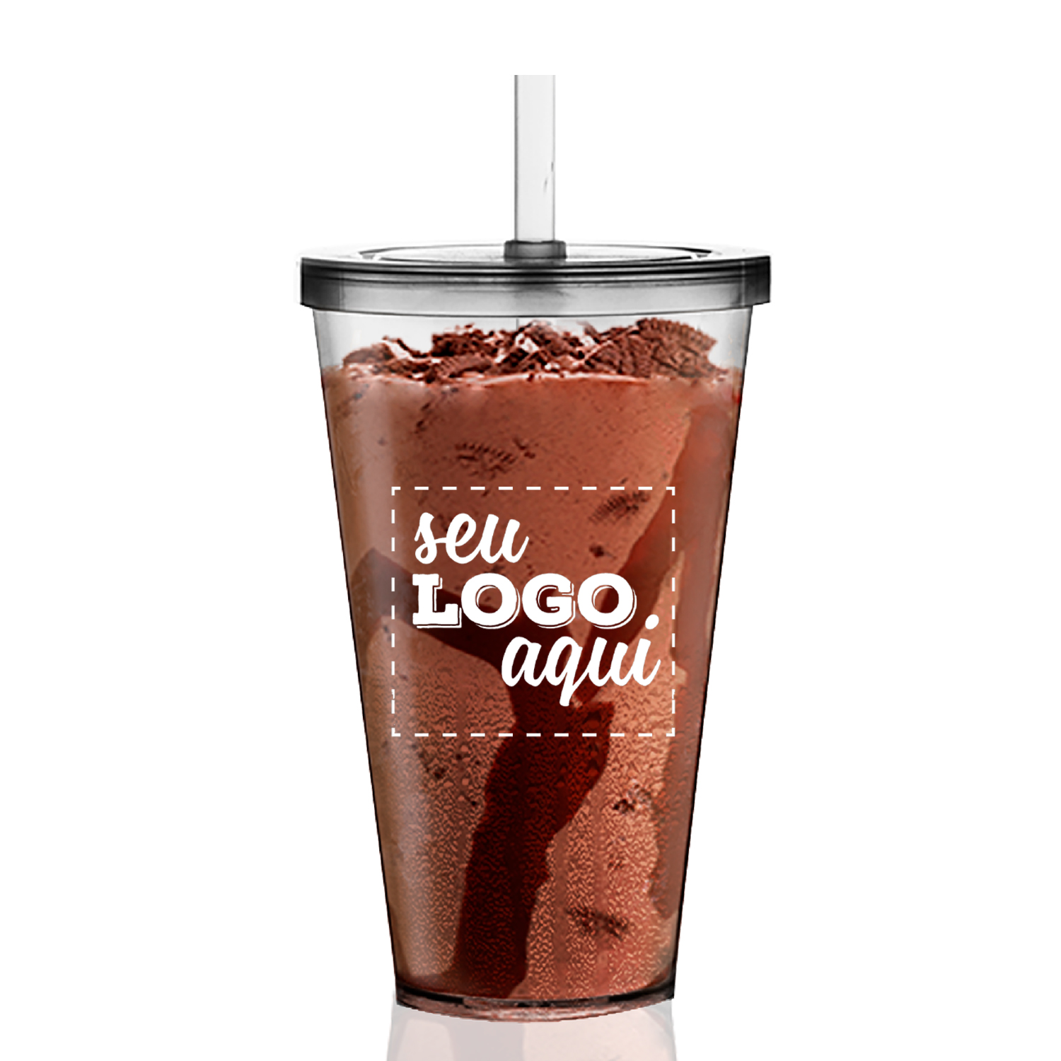 Copo com canudo personalizado - Taça de gin personalizada e Copos ...