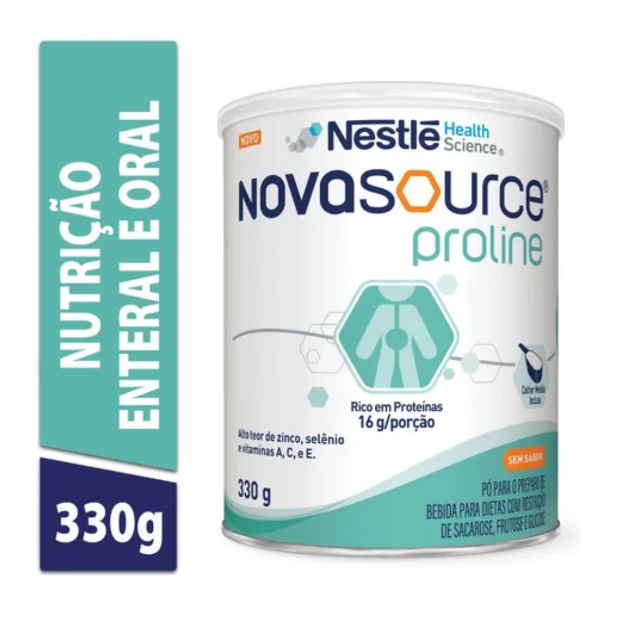 Novasource Proline Pó - 330g- Lata - AgilMed - Medicamentos Especiais e ...