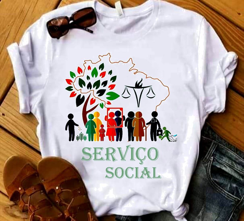 Camisa Serviço Social 8 - DND Art