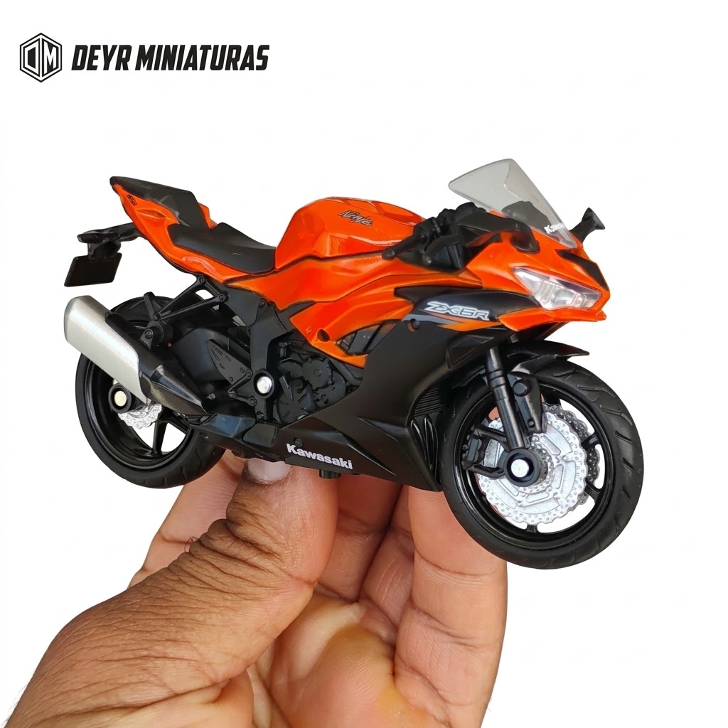Miniatura Kawasaki Ninja ZX-6R 2023 RMZ City 1:18 - Miniaturas de