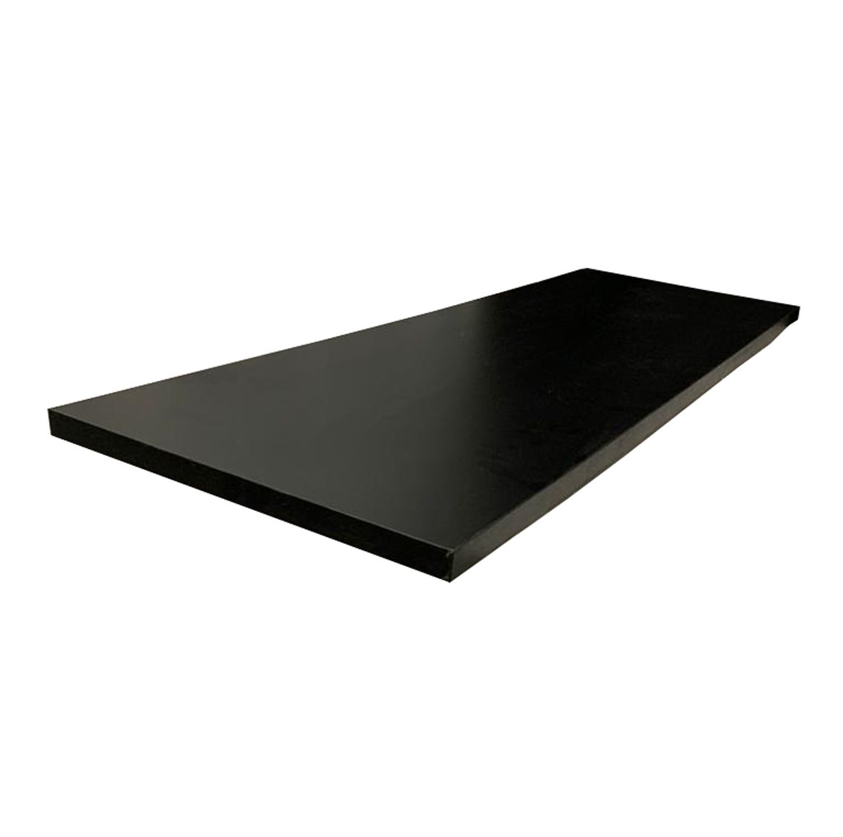 Prateleira Decorativa Arauco MDF Preto 120x30x1,5cm