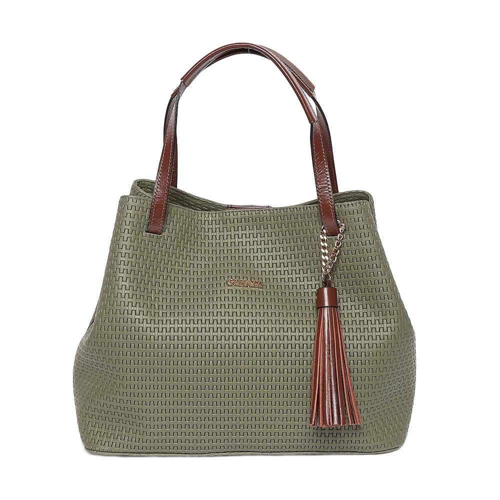 Bolsa de Couro Griffazzi Verde - GRIFFAZZI BOLSAS - A Melhor Loja em bolsa  de couro feminina