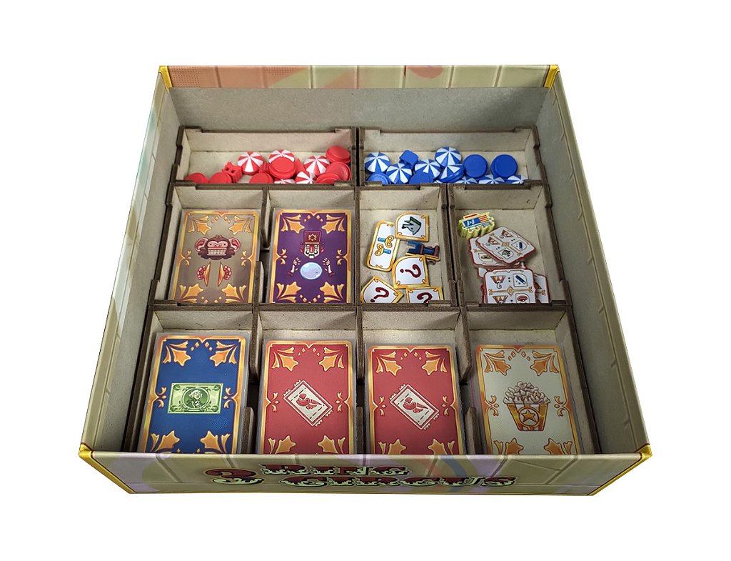 Organizador (SOFT INSERT PARANÁ) para 3 Ring Circus - Revenda Bucaneiros