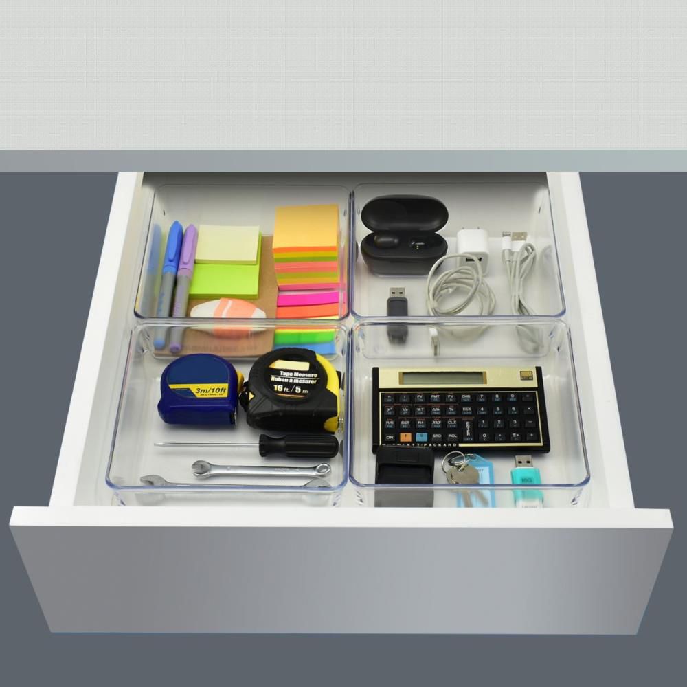 Quadrad Organizador Potes Quadrad. GRAN.16X16X5,5C - Digital Conveniência ...