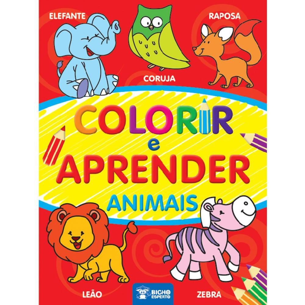 Livro Infantil Colorir Colorir e Aprender 4 Titulos - Digital ...