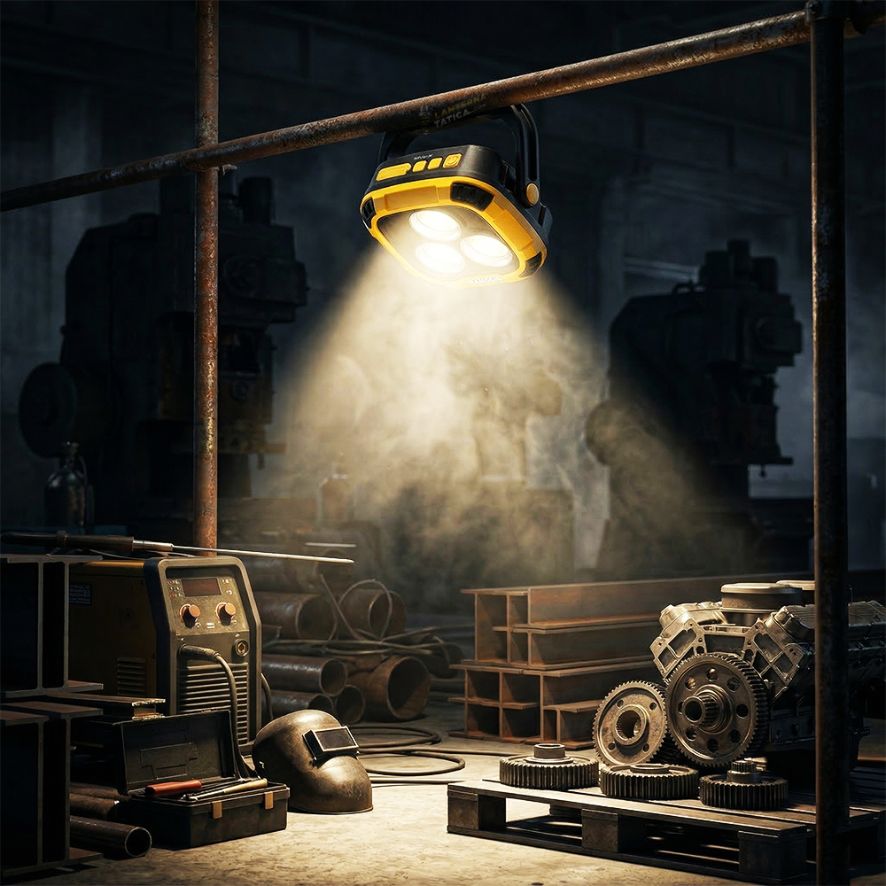 Inspeção em túnel com tripé — LT ProWork 3X