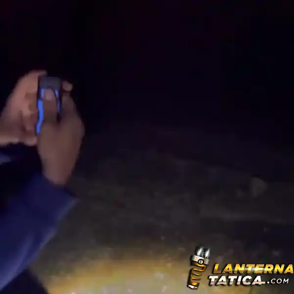 RAGNAR iluminando campo aberto — alcance 1000m